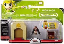 World of Nintendo Microland Legend of Zelda Ganondorf & Hyrule Castle Playset