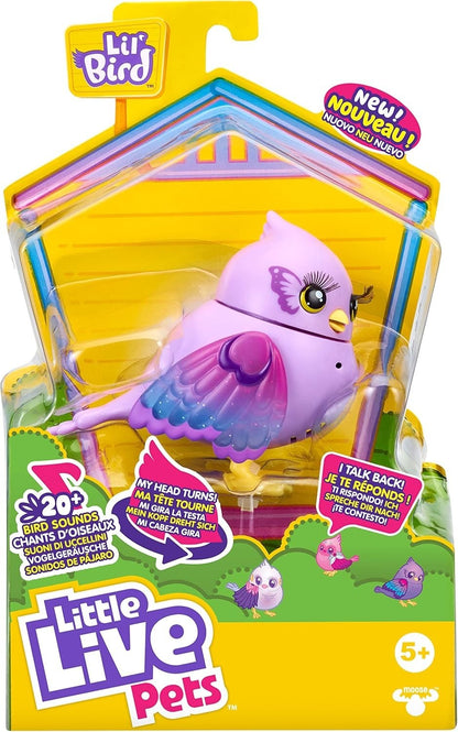 Little Live Pets Lil Bird Flutter Tail Interactive Talking Toy