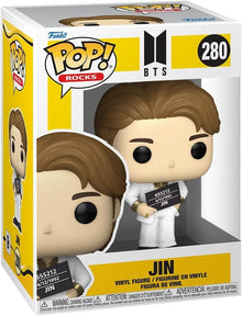 (BOX DAMAGED) Funko Pop! BTS Jin #280 Rocks Vinyl Figure