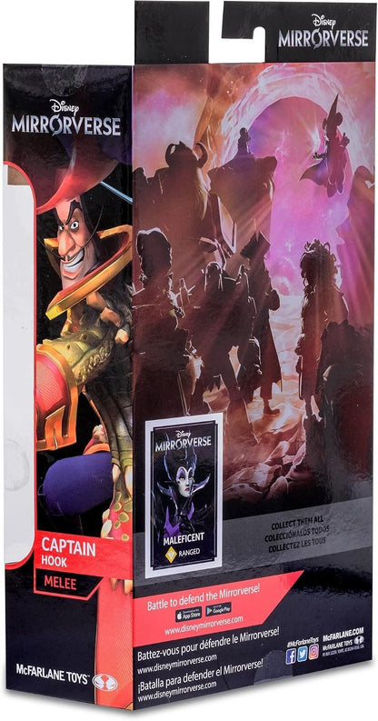 McFarlane Toys Disney Mirrorverse Captain Hook 7in Action Figure