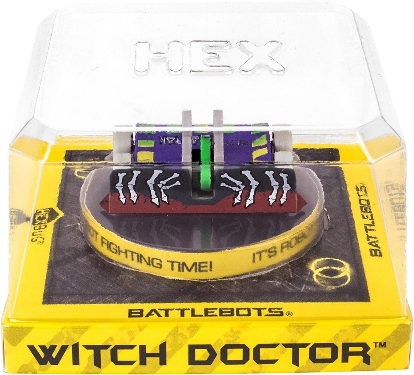 HEXBUG BattleBots Witch Doctor Push Strike Robot Toy (Damaged Box)