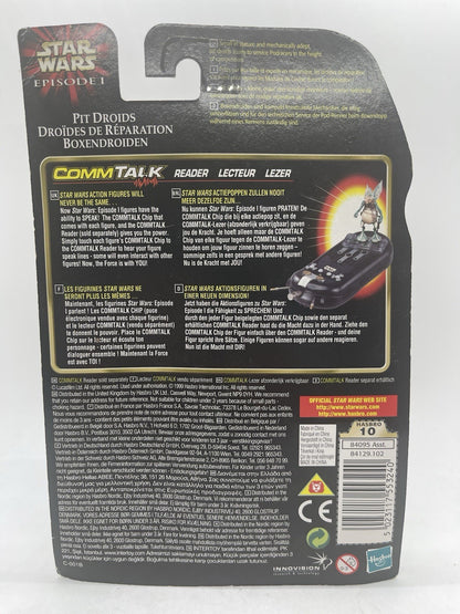 Star Wars Episode I Pit Droids 2-Pack 1999 Hasbro CommTech Chip MOC Sealed