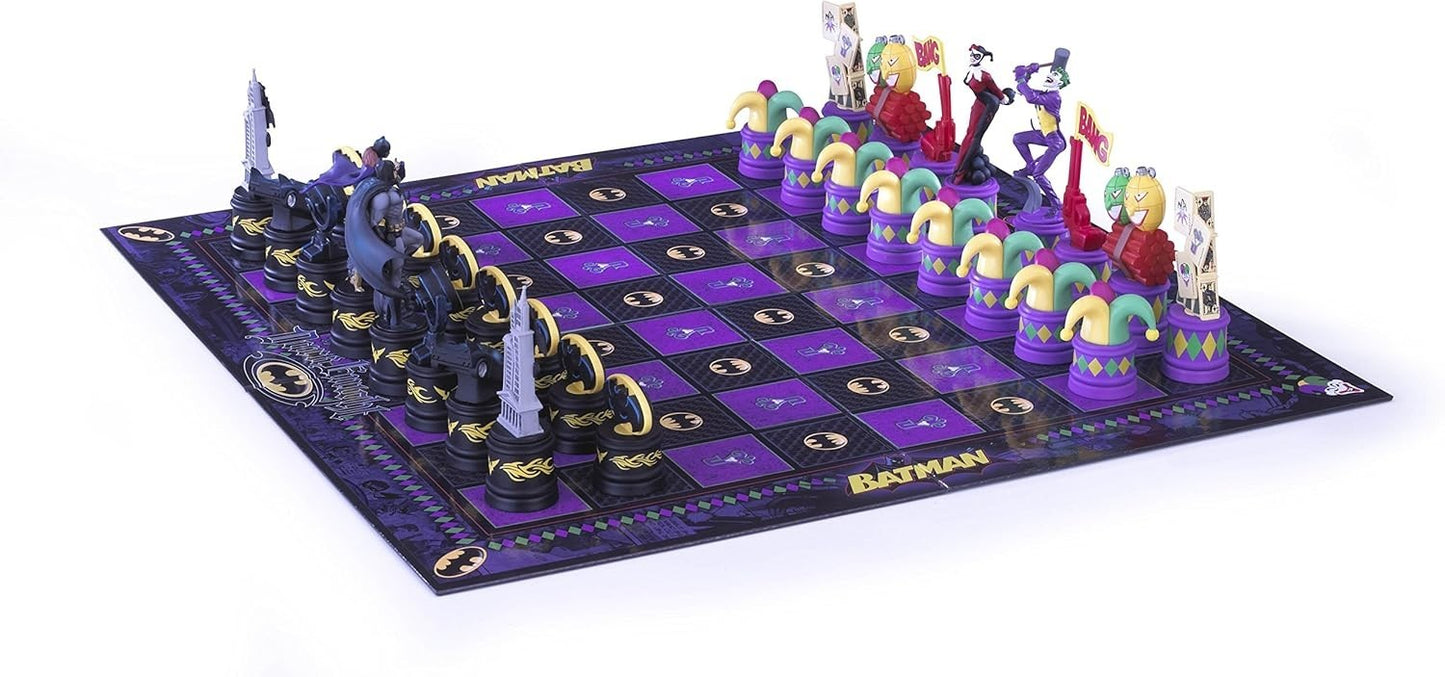 Batman Chess Set Noble Collection DC Comics Collector Board Game