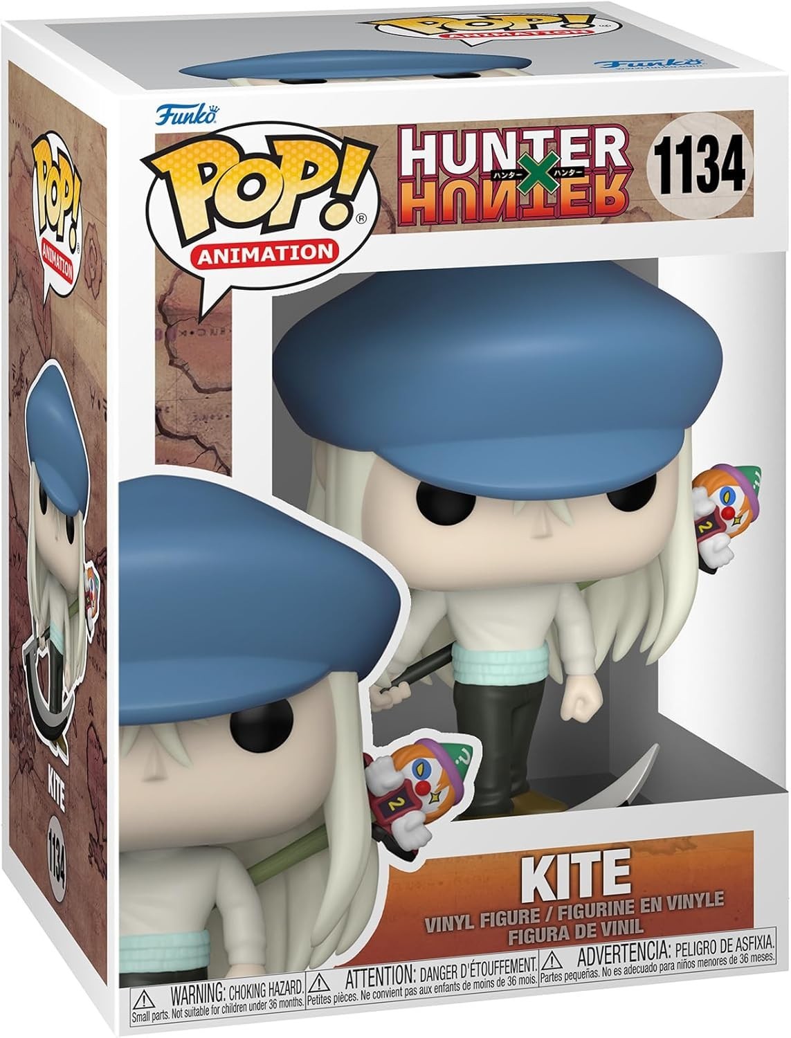 (BOX DAMAGED) Funko Pop! Hunter x Hunter Kite #1134 Animation Vinyl Figure