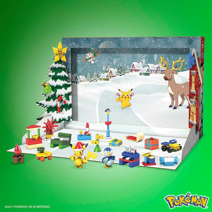 MEGA Pokémon Holiday Calendar Building Set 202 Pieces