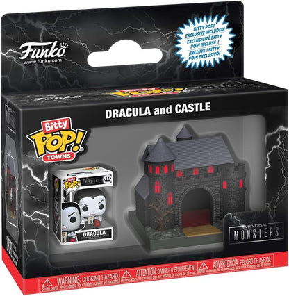 Funko Bitty Pop! Towns Dracula Castle Universal Monsters