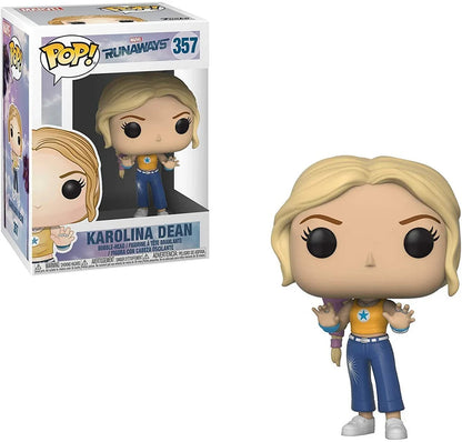 (BOX DMG) Funko Pop Marvel Runaways Karolina Dean 357 Vinyl Figure