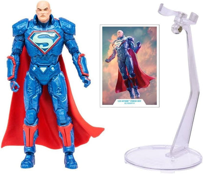 McFarlane Toys DC Multiverse Lex Luthor Blue Power Suit SDCC Gold Label Figure
