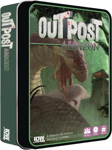 Outpost Amazon Card Game in Collectible Tin | IDW Games | 2–6 Players | Age 12+