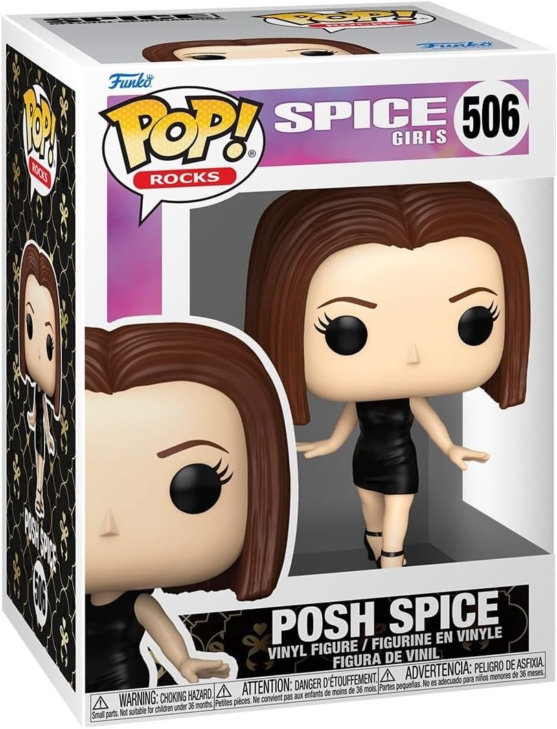 Funko Pop Rocks Spice Girls Posh Spice Wannabe #506 Vinyl Figure