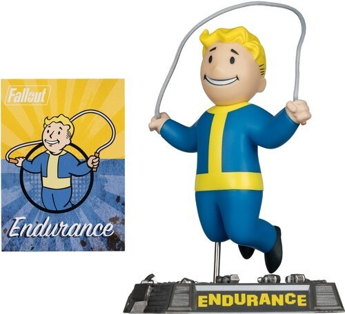 McFarlane Toys Fallout Vault Boy Endurance 5 inch Posed Figure