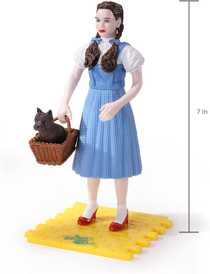 Wizard of Oz Dorothy Bendyfigs Bendable Figure Noble Collection
