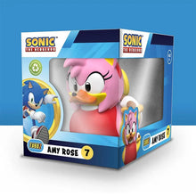 TUBBZ Sonic the Hedgehog Amy Rose Boxed Collectible Duck Figure