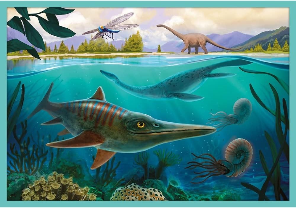 Trefl Dinosaurs Mega Pack 10 in 1 Jigsaw Puzzle Set Kids Age 4+