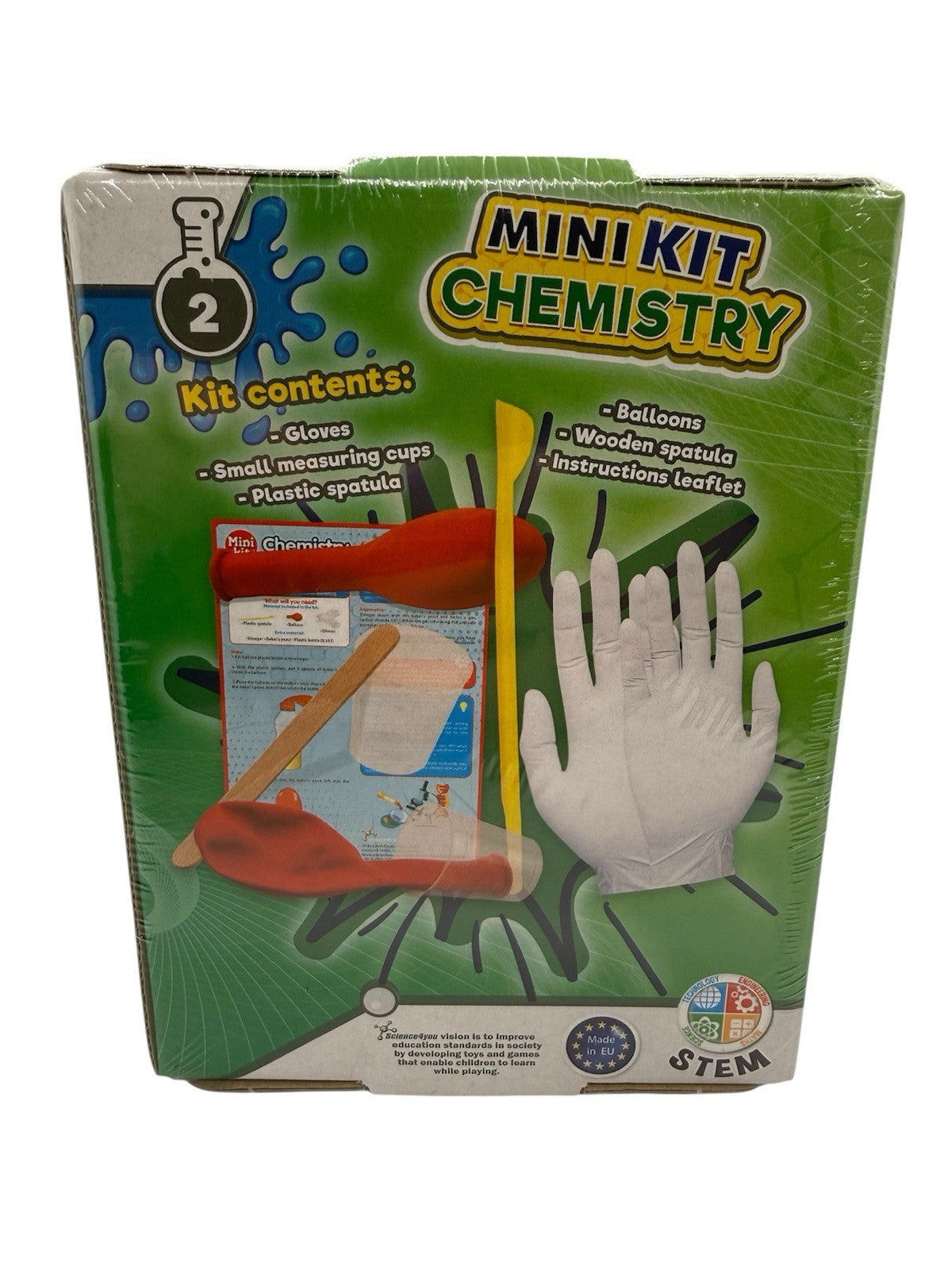 Science4You Mini Kit Chemistry STEM Science Experiment Set Ages 8+ – J ...