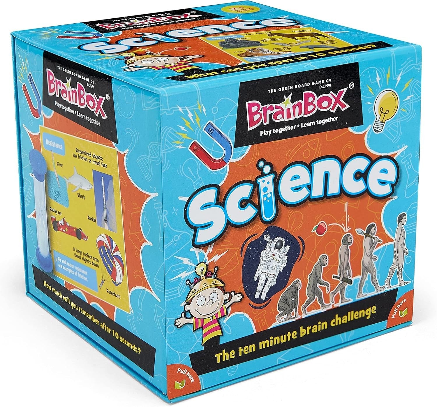 BrainBox Science Card Game – Educational Memory Game for Kids & Families
