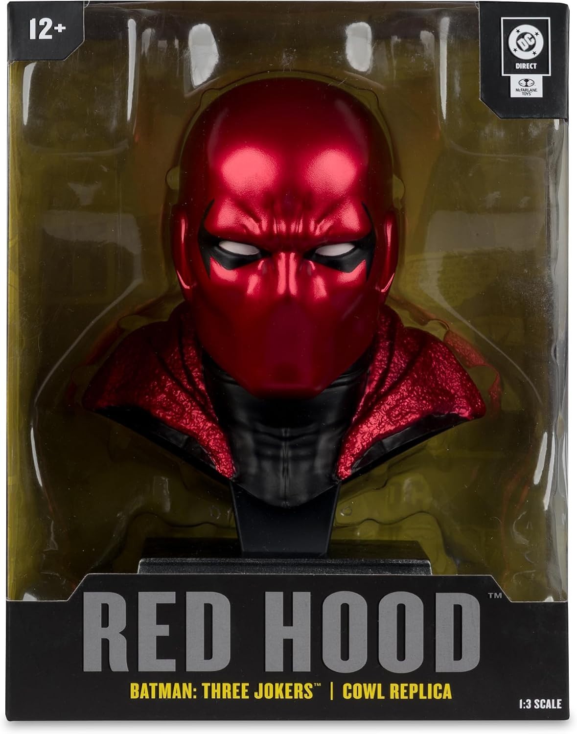 McFarlane Toys DC Direct Red Hood Cowl Three Jokers 1:3 Replica