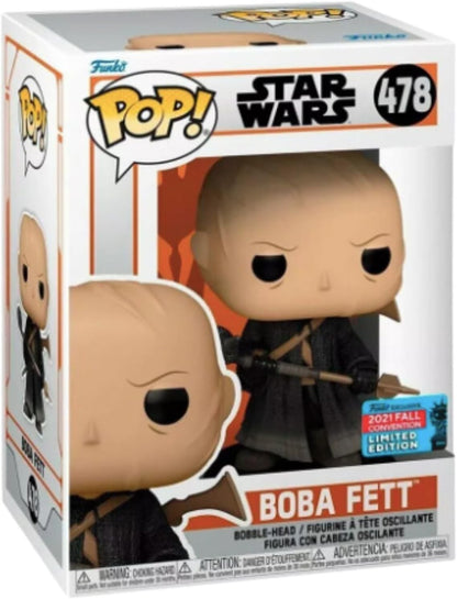 Funko Pop! Star Wars Boba Fett 478 NYCC Fall Convention 2021 Special Edition