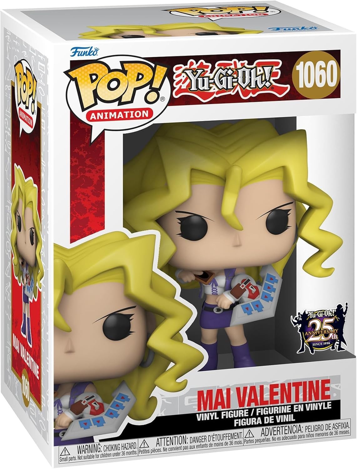 (BOX WORN) Funko Pop! Yu-Gi-Oh Mai Valentine #1060 Animation Vinyl Figure
