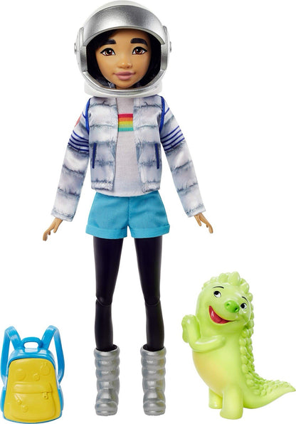 Netflix Over the Moon Fei Fei Moon Adventure Doll with Gobi Figure by Mattel