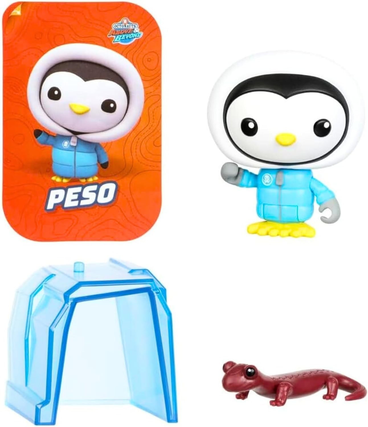 Octonauts Above & Beyond Peso Adventure Pack Figure Set with Salamander