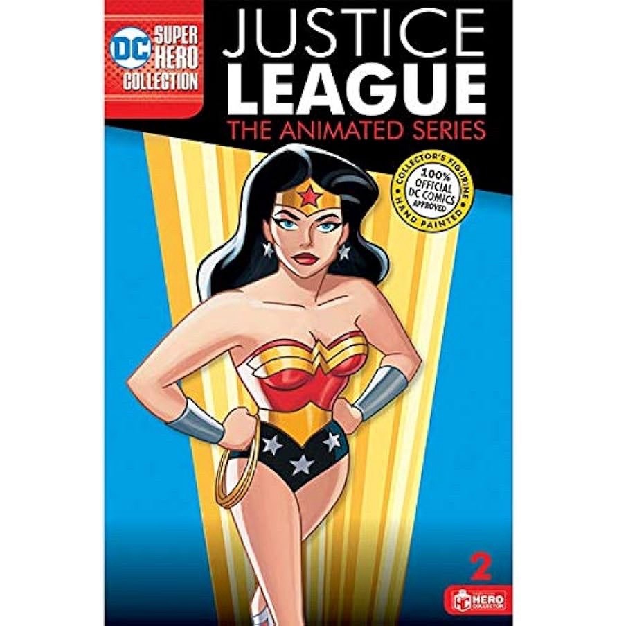 Eaglemoss DC Super Hero Collection Justice League Animated Wonder Woman