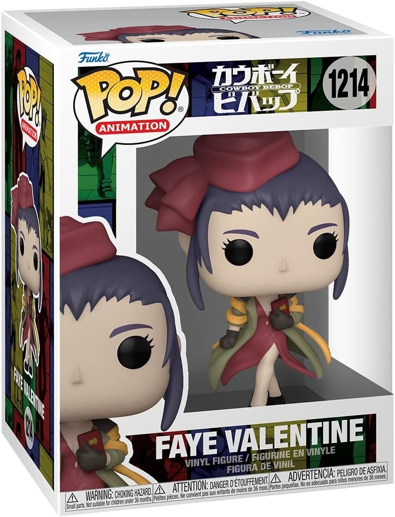 Funko POP! Animation Cowboy Bebop Faye Valentine #1214 Vinyl Figure