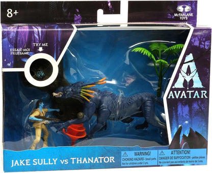 McFarlane Toys Avatar Jake Sully Vs Thanator Action Figure Set (Box Damaged)