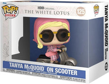 Funko Pop Rides The White Lotus Tanya McQuoid On Scooter #125 Vinyl Figure
