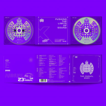 Ministry Of Sound The Annual 2023 2CD Dance House Club Music Compilation