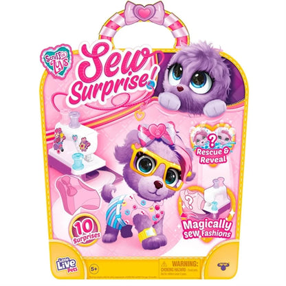 Little Live Pets Scruff-a-Luvs Sew Surprise Plush Set with Sewing Machine