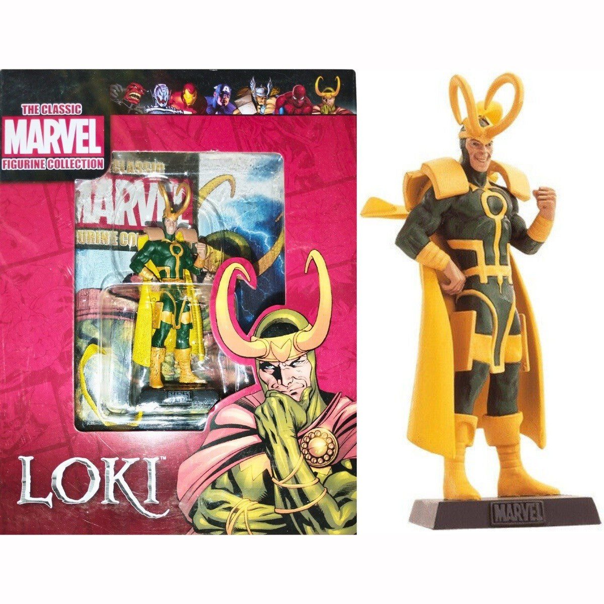 BROKEN EAGLEMOSS Classic Marvel Figurine Collection # 37 Loki