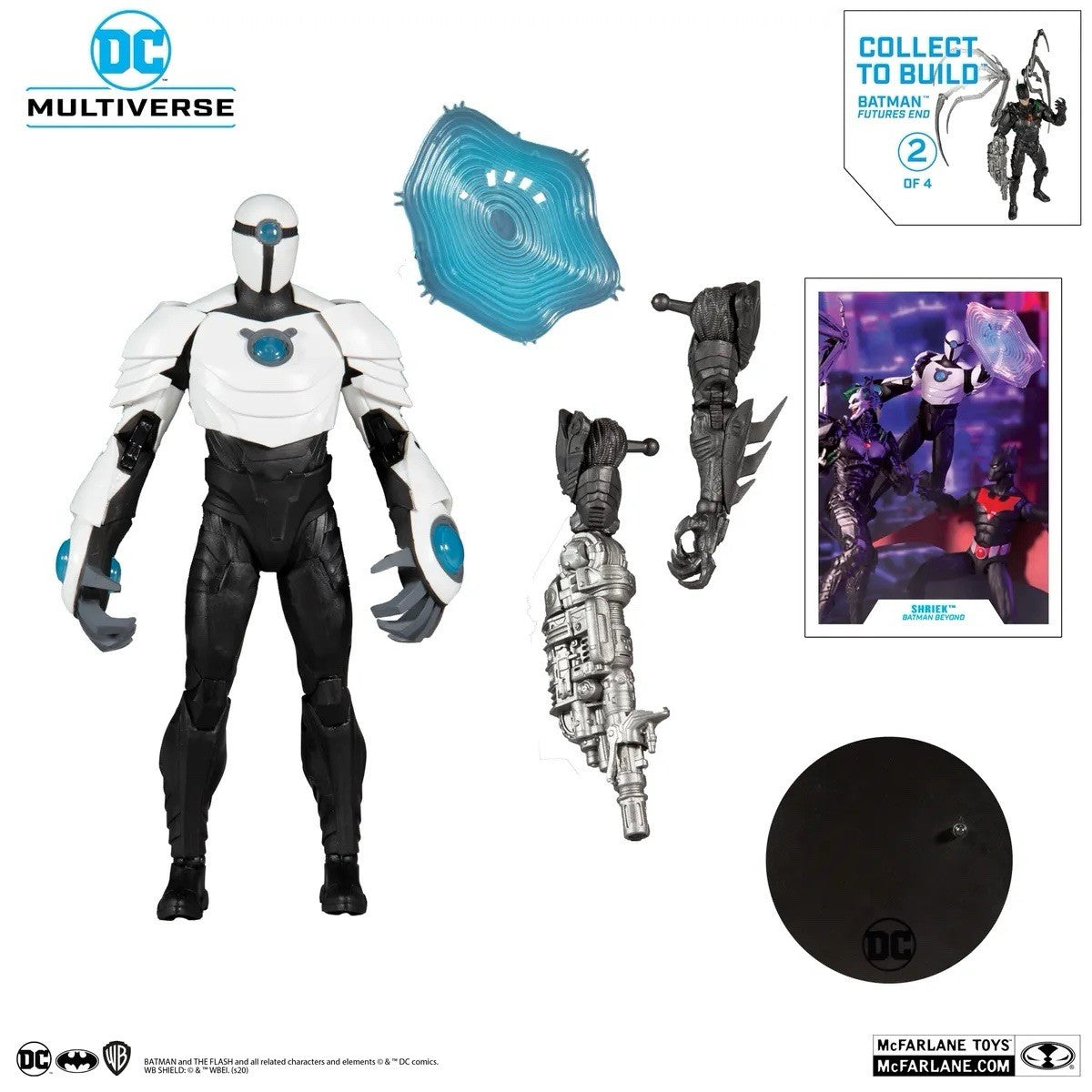 McFarlane DC Multiverse Shriek Action Figure Batman Beyond Collect to Build #2