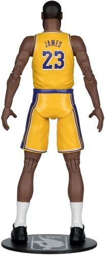 McFarlane Toys NBA LeBron James LA Lakers 6 inch Articulated Action Figure