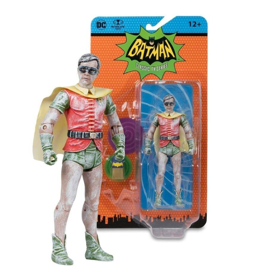 McFarlane Toys DC Retro Batman 66 Wax Robin 6in Action Figure