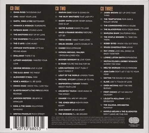 Trevor Nelson Soul Selection 3CD Soul R&B Classics Compilation Album