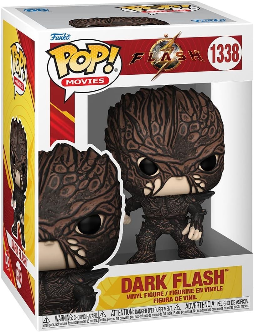 (BOX DMG) Funko Pop! The Flash Dark Flash 1338 Vinyl Figure DC Movies
