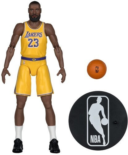 McFarlane Toys NBA LeBron James LA Lakers 6 inch Articulated Action Figure