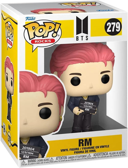 (BOX DMG) Funko Pop! Rocks BTS RM #279 Vinyl Figure