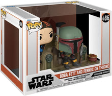 Funko Pop Star Wars Boba Fett & Fennec On Throne #486 Television Moments