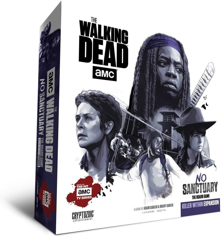 Cryptozoic The Walking Dead No Sanctuary Killer Within Expansion Board Game