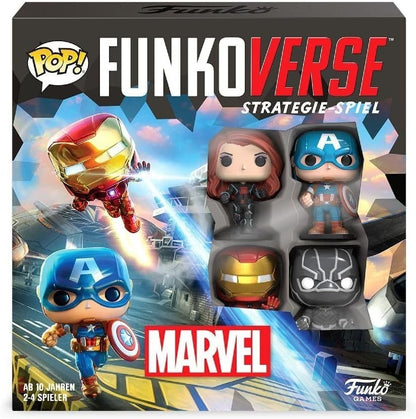 FunkoVerse Marvel Strategy Game 100 German Edition Avengers Set Board Game