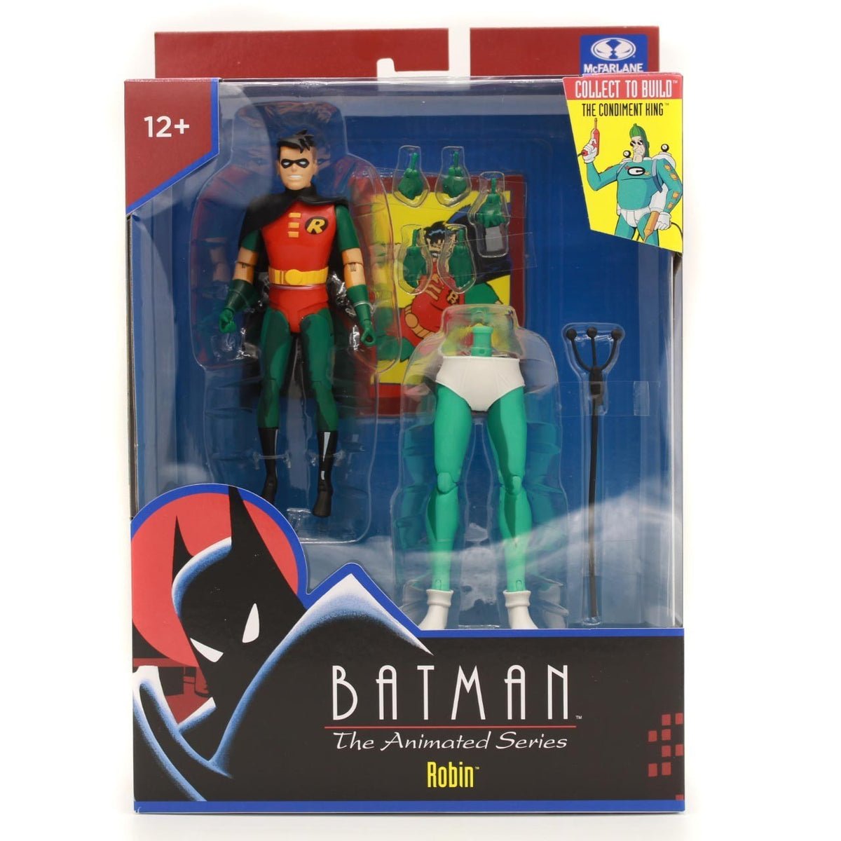 McFarlane Toys DC Batman Animated Series Robin 6in Figure Condiment King BAF