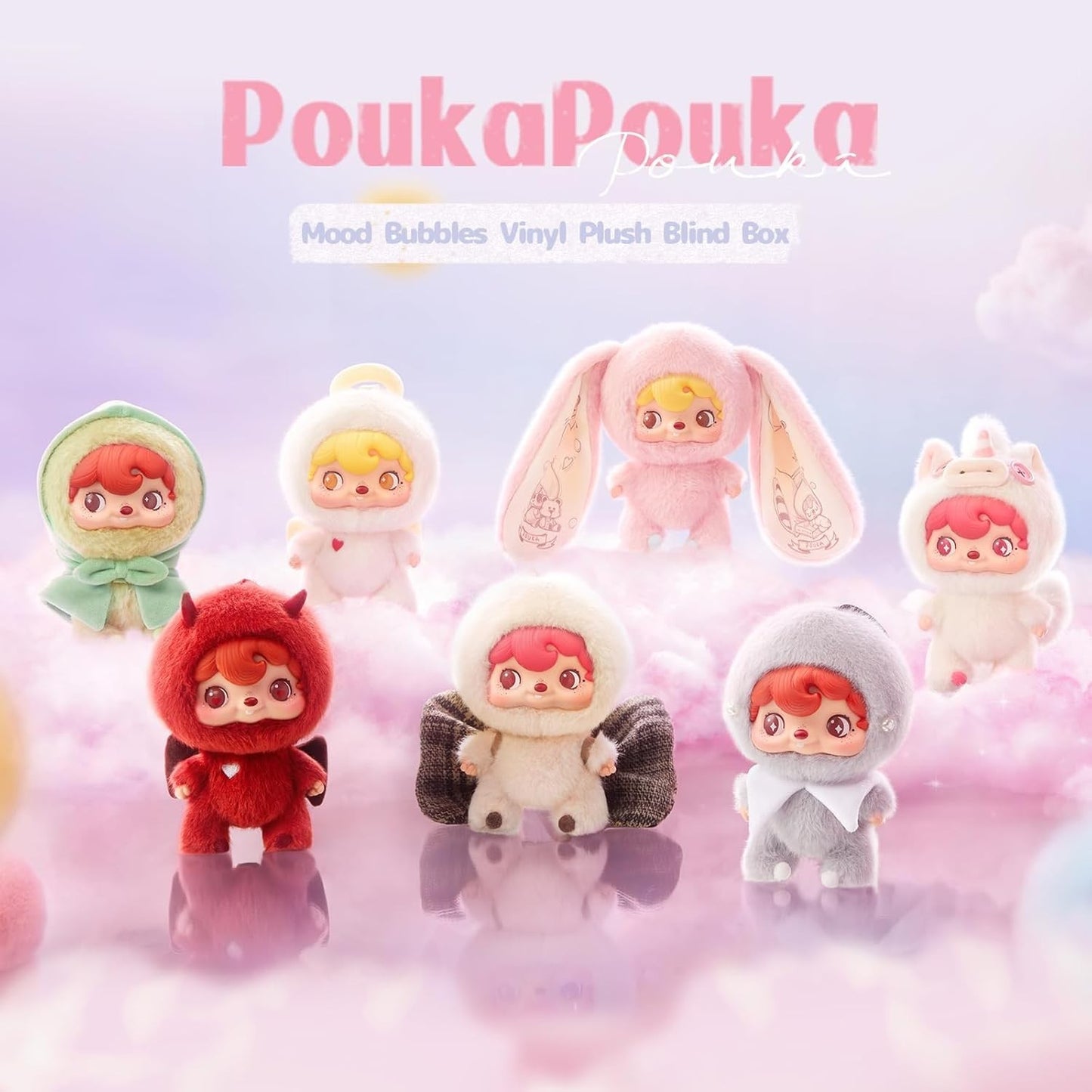 52TOYS PoukaPouka Mood Bubbles Vinyl Plush Blind Box