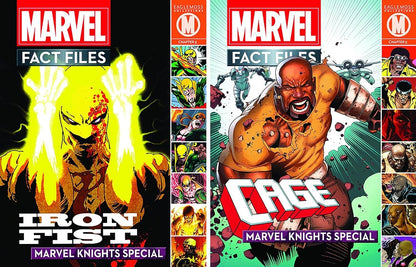 Marvel Heroes for Hire Iron Fist & Luke Cage Figurine Set – Eaglemoss Fact Files