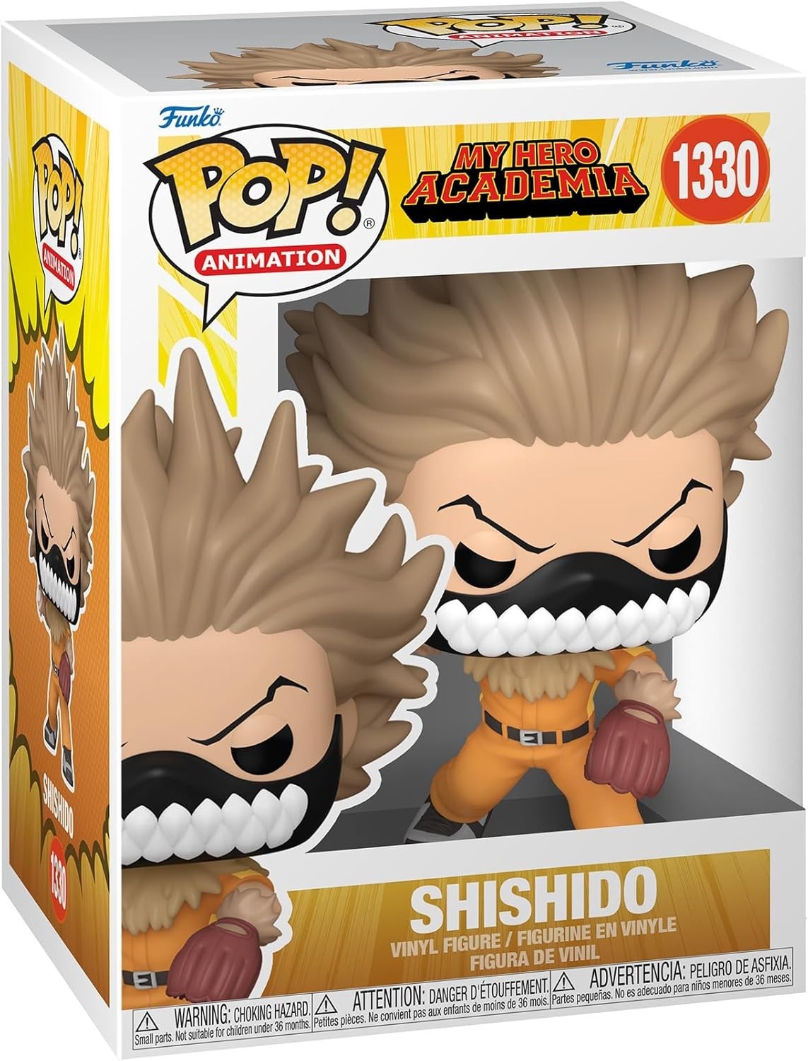 (BOX DAMAGED) Funko Pop! Animation My Hero Academia Shishido #1330 Vinyl Figure