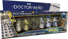 Doctor Who Daleks of Skaro Bobble Figure 6 Pack Collectors Set (Box Damaged)