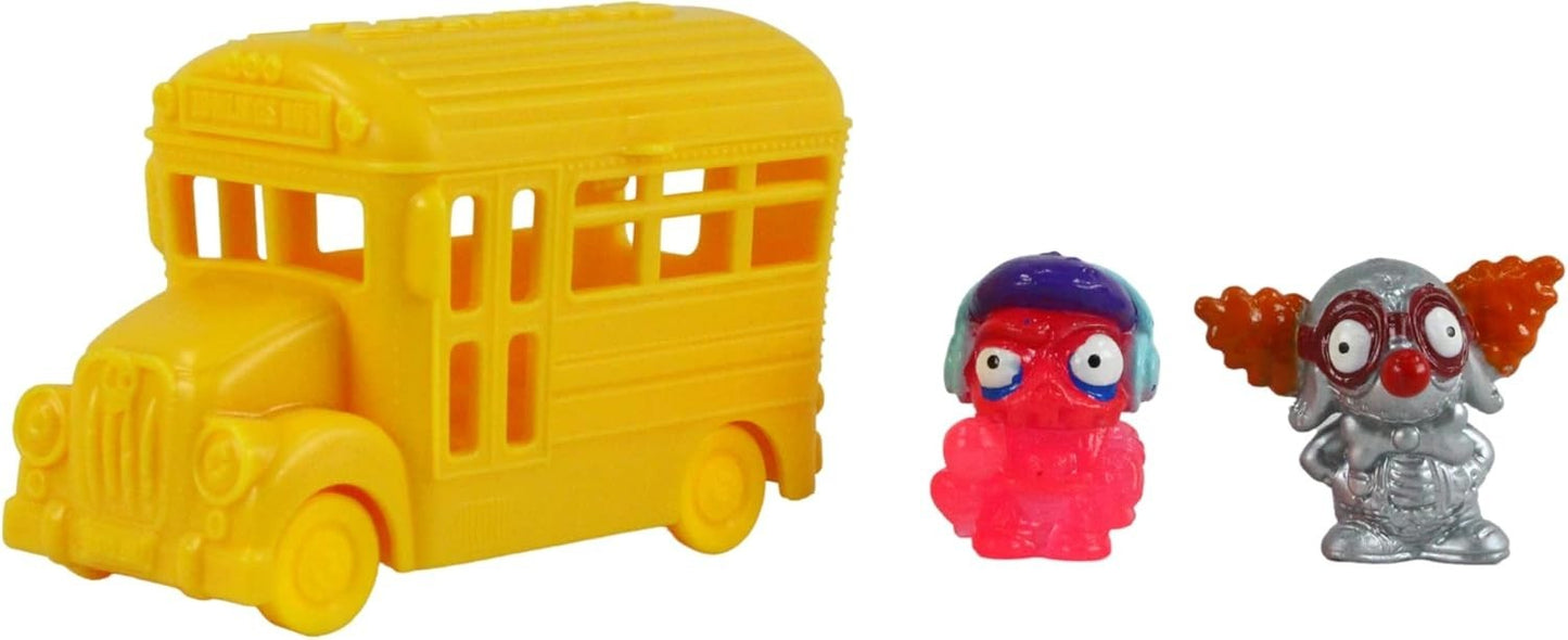 Zomlings In The Town Series 4 Bus Set of 3 - 6 Figures Inside