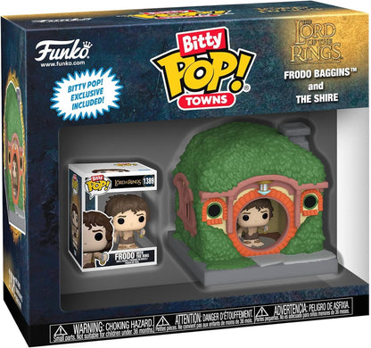 Funko Bitty Pop! Towns Lord of the Rings Frodo Baggins & The Shire