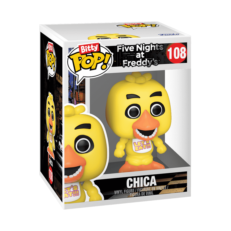 Funko Bitty Pop FNAF Foxy & Chica Mini Vinyl Figure 2 Pack